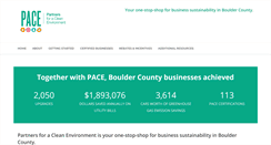 Desktop Screenshot of pacepartners.com